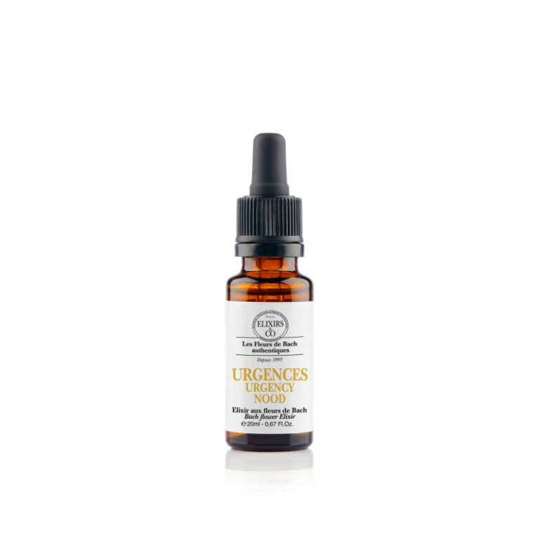 Flacon compte-gouttes Elixirs & Co Urgences fleurs de Bach 20 ml