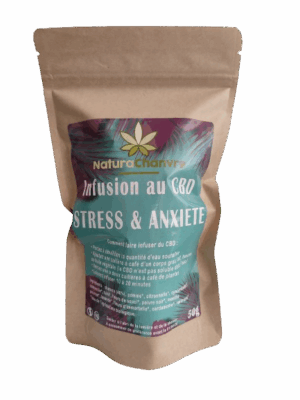Infusion CBD stress anxiété