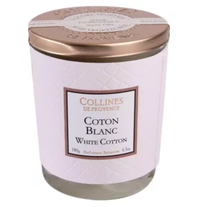 Bougie Coton blanc