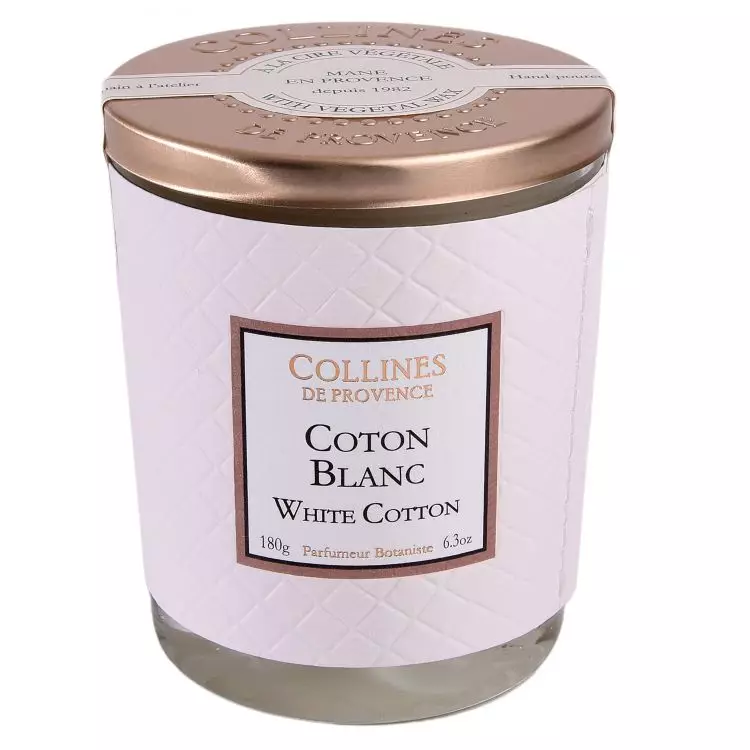 Bougie Coton blanc