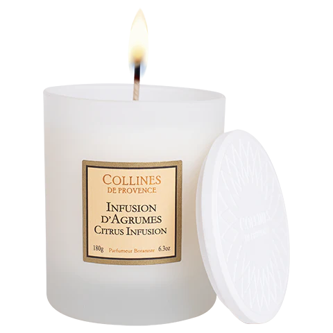 Bougie infusion d'Agrumes