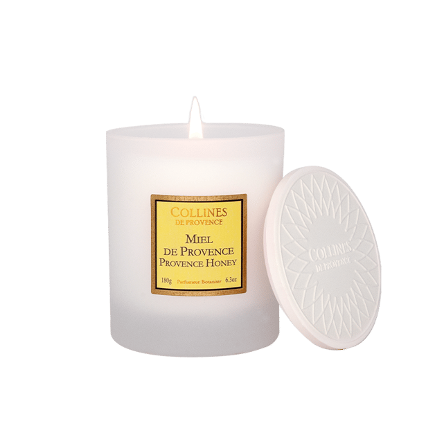 Bougie miel de provence