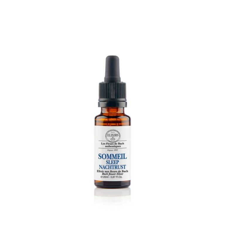 Flacon compte-gouttes Elixirs & Co sommeil fleurs de Bach 20ml