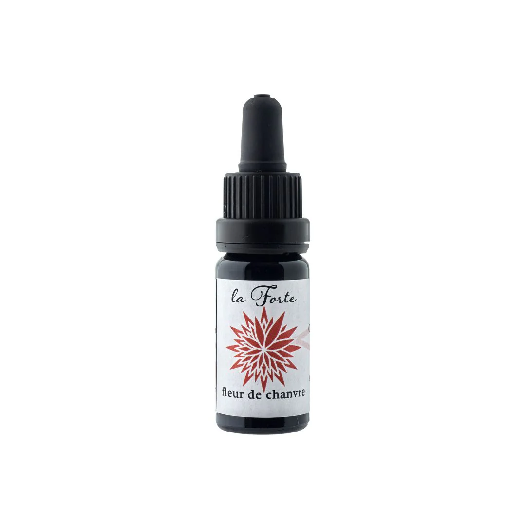Flacon d'Huile CBD Full Spectrum Bio La Forte 7,5% de Manjolive.
