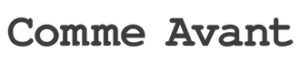 Logo Comme Avant