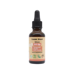sérum anti-âge bio bakuchiol Q10 céramides flacon pipette