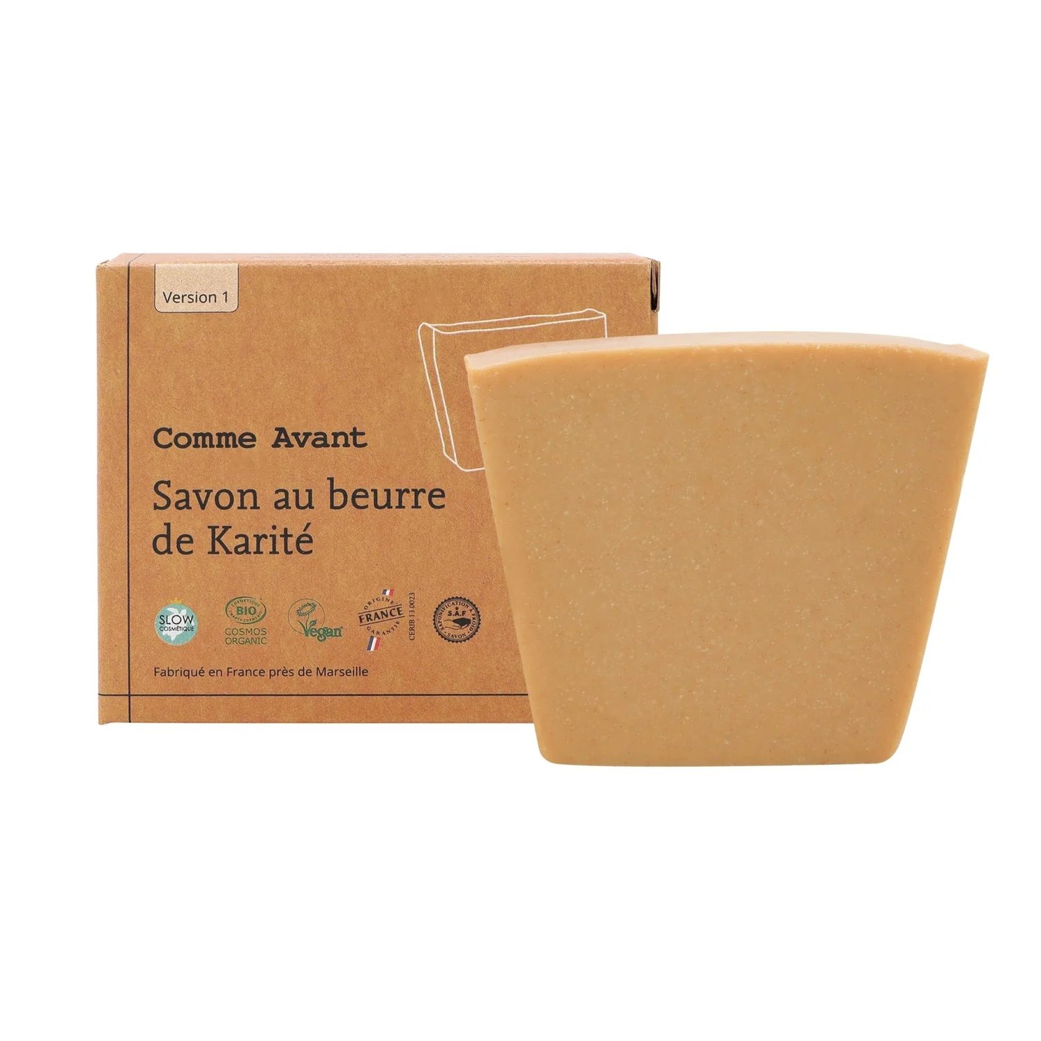 Savon karité bio naturel et nourrissant visage et corps