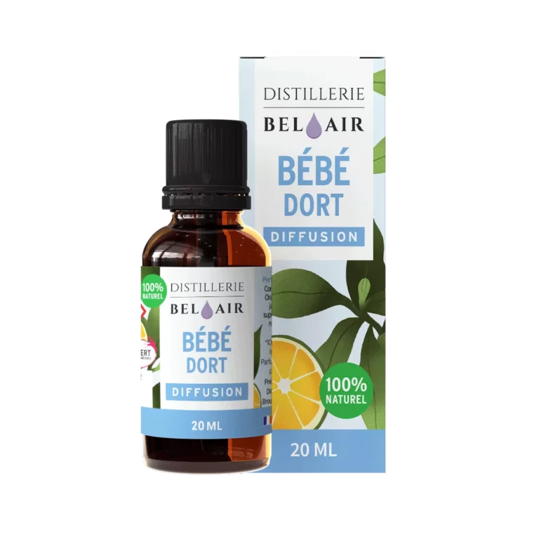 Flacon Distillerie Bel Air Bébé Dort diffusion 20 ml avec boîte