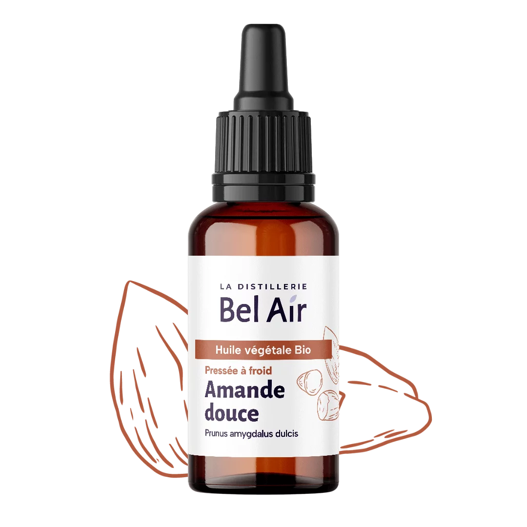 Flacon huile végétale d’amande douce