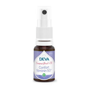 Spray DEVA composé floral 18 confort féminin 50 plus bio