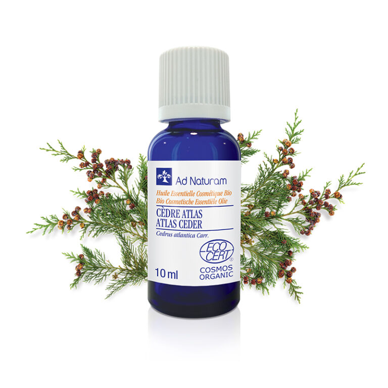 Flacon d’huile essentielle Cèdre Atlas bio Ad Naturam 10 ml