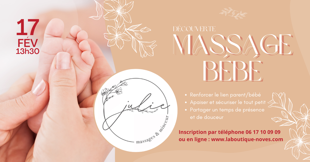 Découverte massage bébé