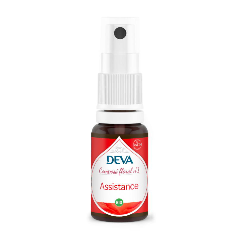 Assistance DEVA composé floral bio pour le recentrage