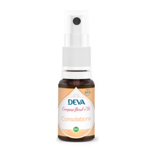 Consolations DEVA spray floral bio pour réconfort émotionnel
