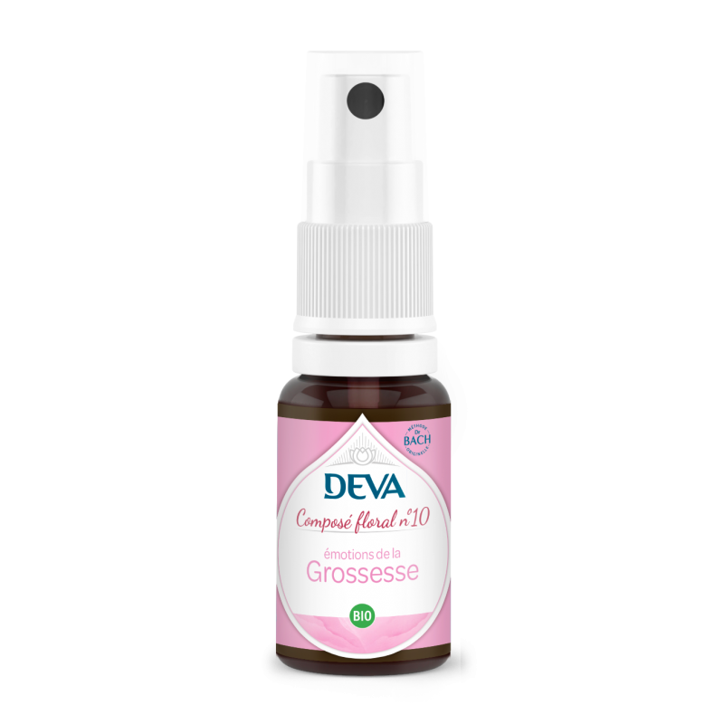 Émotions de la Grossesse DEVA spray floral bio pour confiance