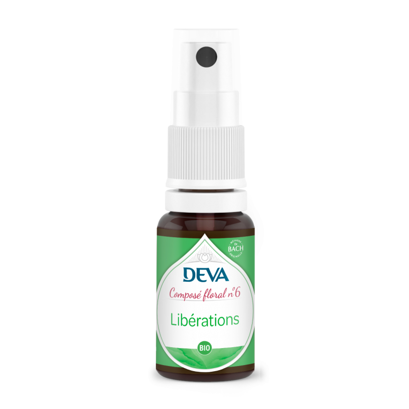 Libérations DEVA spray floral bio pour changement d’habitude