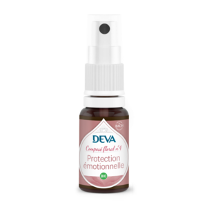 Protection émotionnelle DEVA spray floral bio pour sensibilité équilibrée