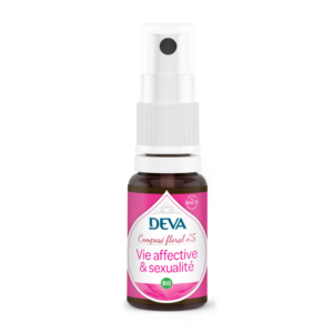 Vie affective DEVA spray floral bio pour tendresse authentique