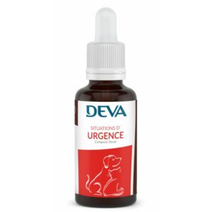 Flacon compte-gouttes DEVA Situations d’urgence avec chien et chat