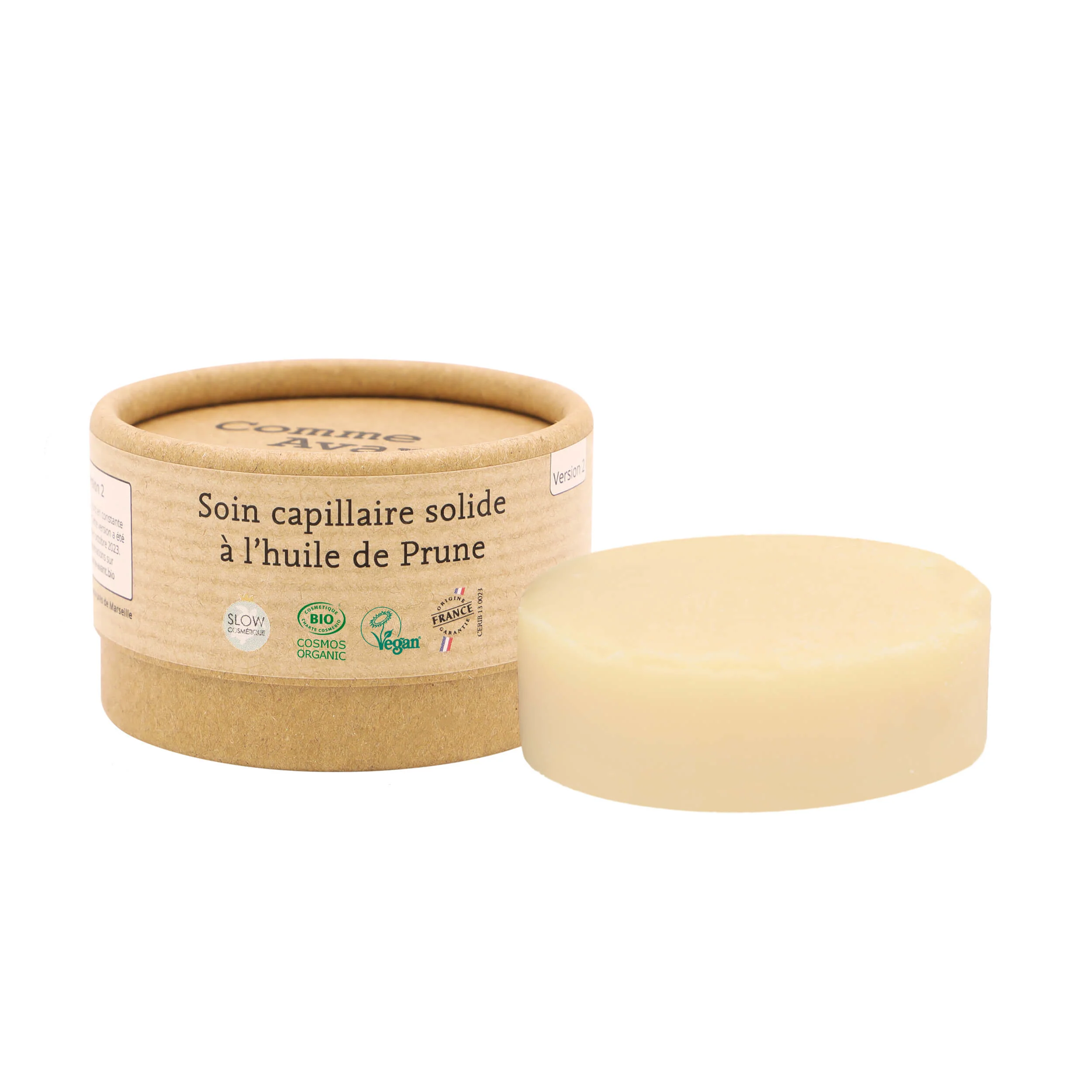 Soin capillaire prune bio Comme Avant pour cheveux